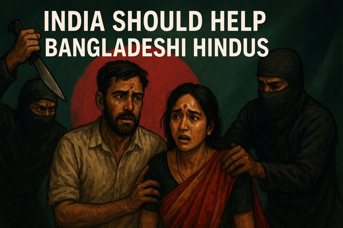 guptchhar's tweet image. 🚨 If you seen this Please read for Bangladeshi Hindus
Every day, innocent Bangladeshi Hindus are being k!lled and r@ped. Over 2,400+ hate cr!mes since last August. Over 70 att@cks in just 2 months with 23 k!lled & 152 temples desecrated.
The world is silent, India please act…
