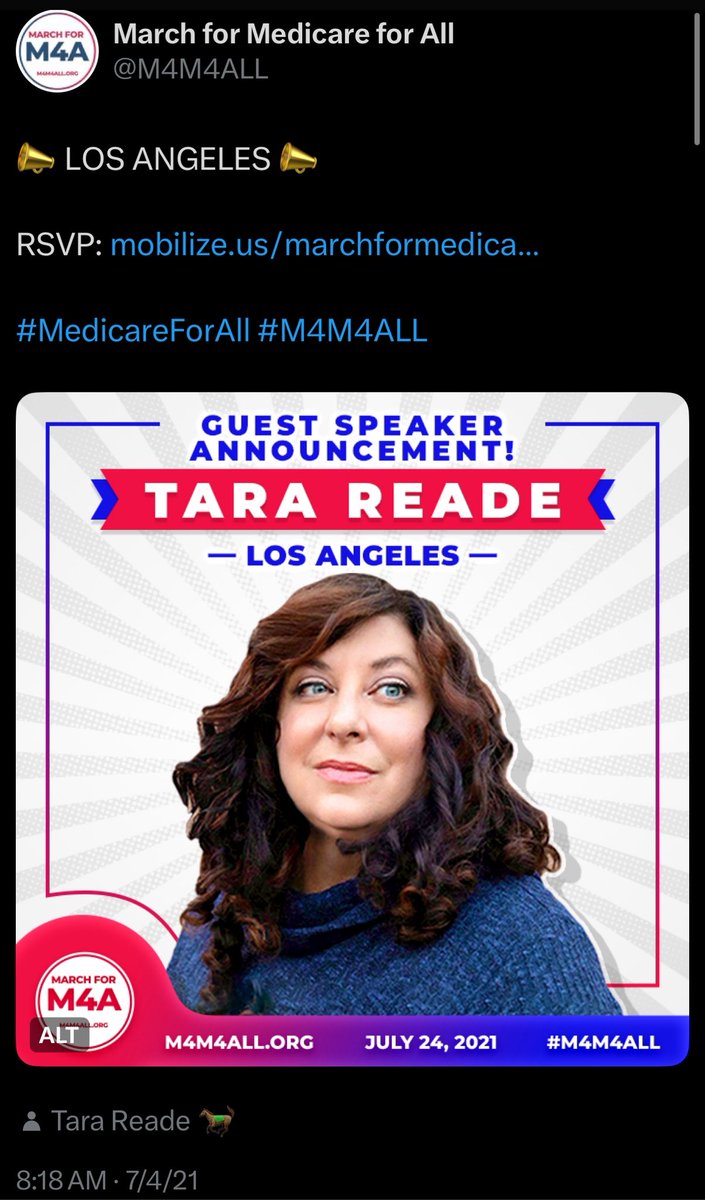 I’m old enough to remember when Zohran Mamdani’s organization—the DSA—invited a literal Nazi to speak at their M4M4ALL event and after backlash, doubled down and invited Russian disinfo operative Tara Reade.

Some of y’all have embarssingly short memories.