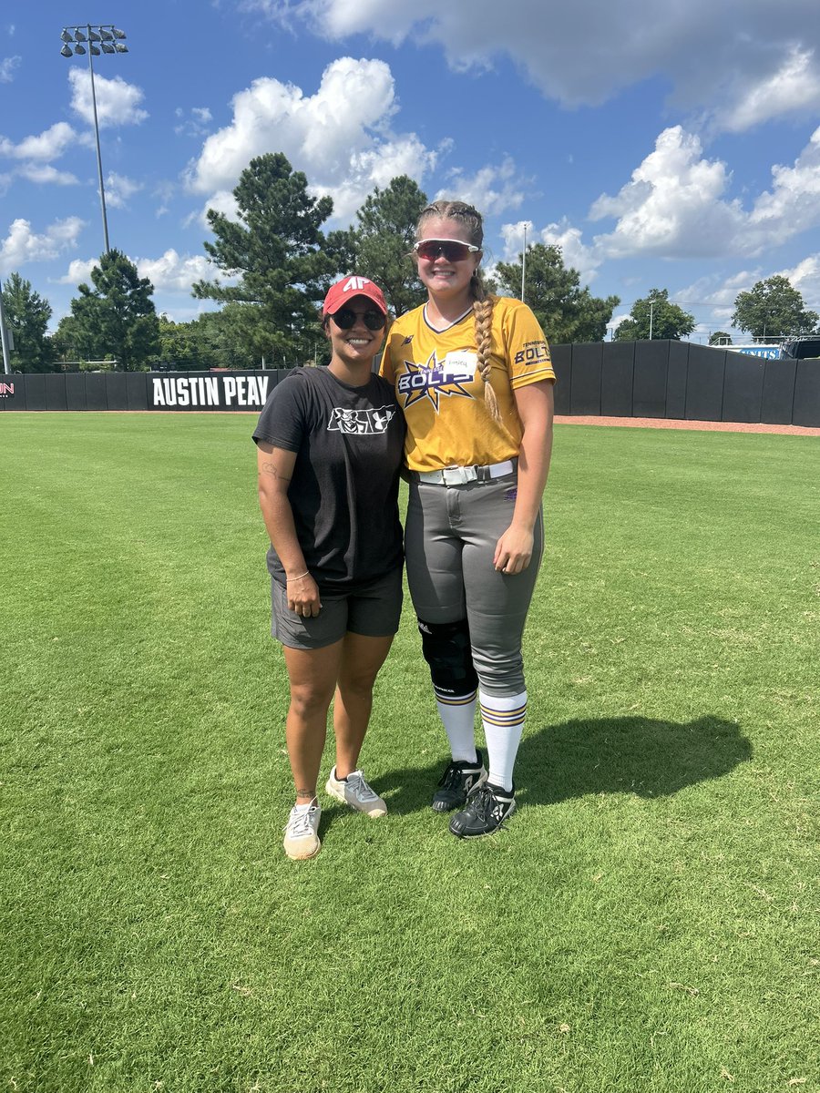 Kinsley belcher (@belcherkinsley) on Twitter photo Thank you so much <a href="/GovsSB/">Austin Peay Softball</a> for the amazing camp today! Thank you <a href="/KassieD23/">Kassie Stanfill</a> and the whole staff for giving me such good advice and hosting such a good time! <a href="/gabi_apiag/">Gabi Apiag</a> <a href="/SoftbalAmerica/">Softball America</a> <a href="/DulaneyAshlyn/">Ashlyn Dulaney</a> Thank you so much <a href="/GovsSB/">Austin Peay Softball</a> for the amazing camp today! Thank you <a href="/KassieD23/">Kassie Stanfill</a> and the whole staff for giving me such good advice and hosting such a good time! <a href="/gabi_apiag/">Gabi Apiag</a> <a href="/SoftbalAmerica/">Softball America</a> <a href="/DulaneyAshlyn/">Ashlyn Dulaney</a>