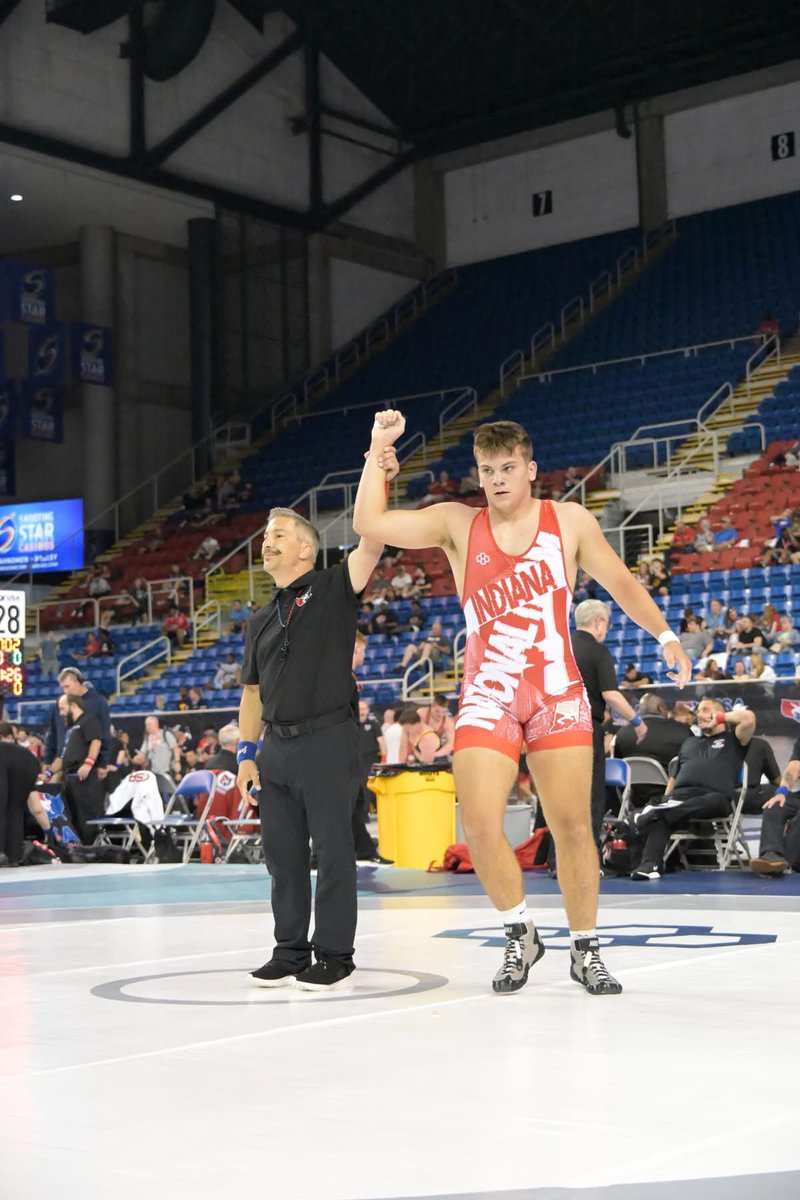 Congratulations to Cale Metzler going 2-2 and Brody Weimer going 3-2 in Freestyle at Fargo!!! 1st time out there…they learned, they competed, they grew!!!!! Next opportunity to compete is Greco on Friday…Let’s Run it back again!!!!! Miller 🤼‍♂️ BOOM!!!