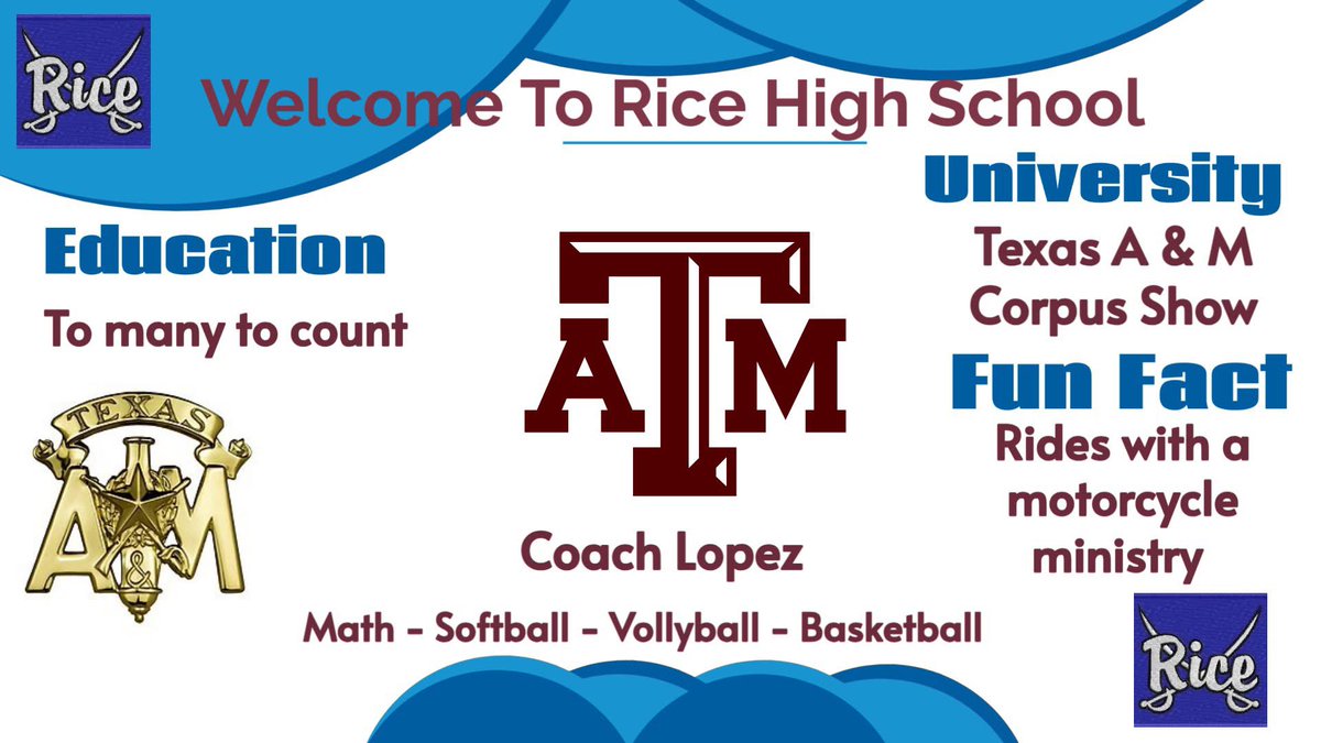 Welcome to Rice Consolidated High School!