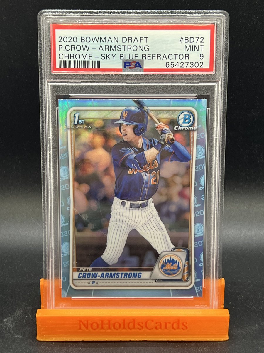 #NOHOLDSALE🐻 

$100

SKY BLUE PCA BOWMAN 1ST 
PSA 9 

PSA 10 just did $230

Reposts and Tags Appreciated 🤝