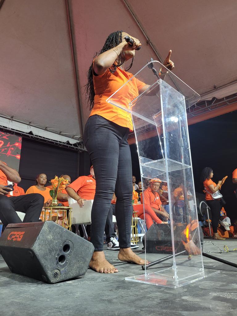 Cde. Jess pledged that in the first 90 days as MP she will put up $2million of her own money to set up a welfare fund to help people in her constituency. This a commitment not a promise.