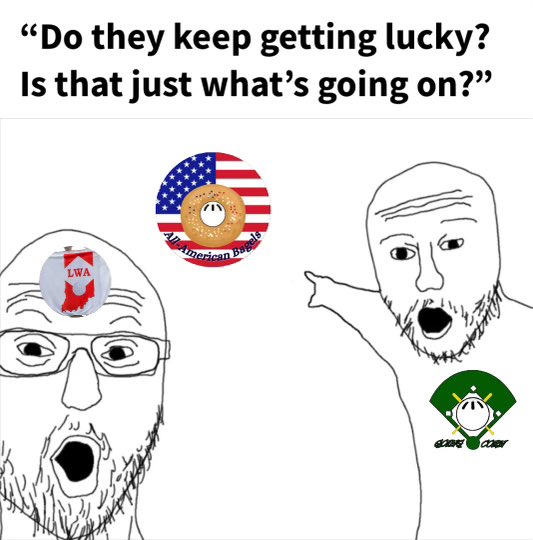 Another week. Another 🧹

Bagels win game two 10-7 to improve to 14-0 on the season! #GetToasted 🥯