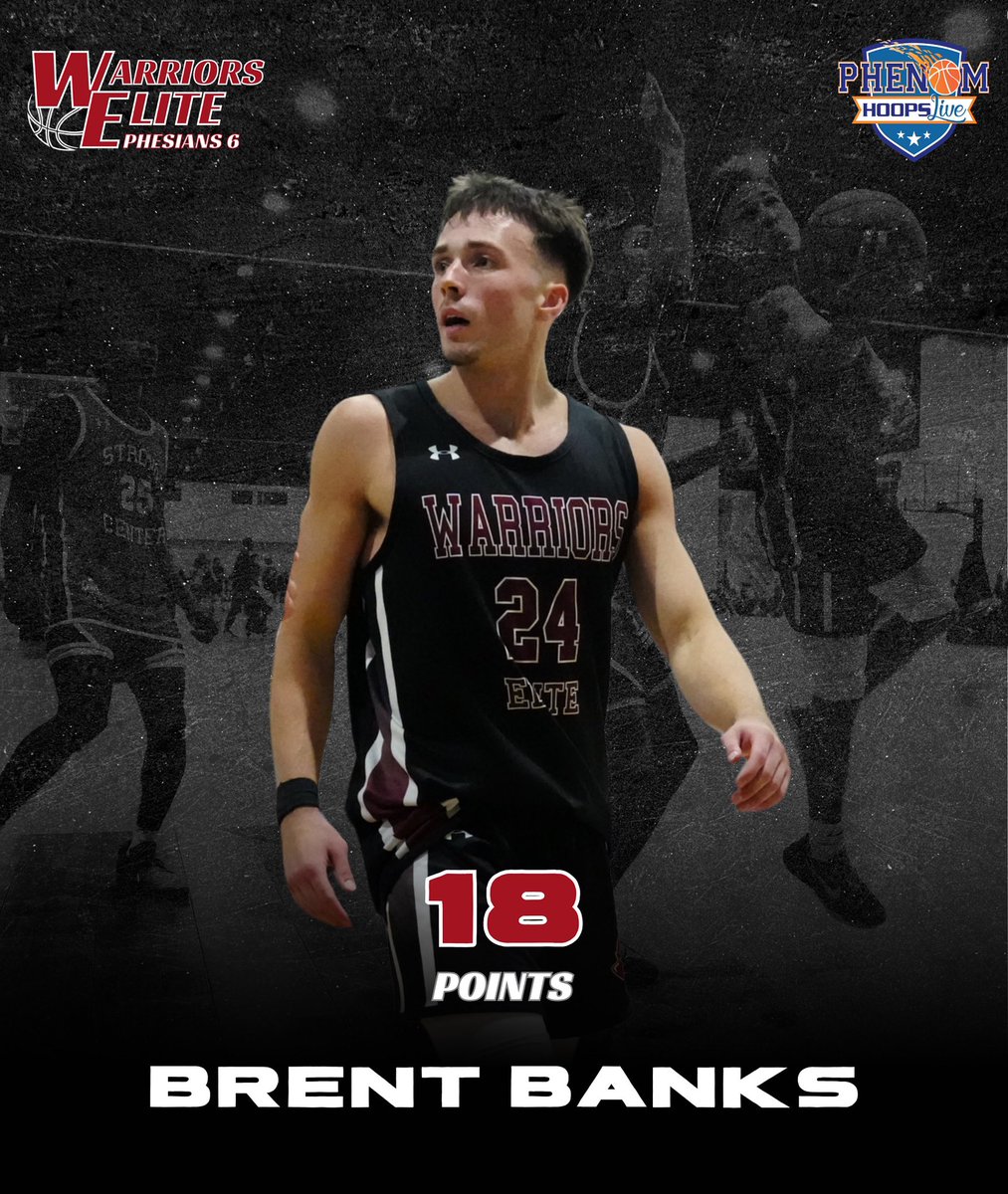 Brent Banks had a strong performance against Team Trezz in game 6 for Warriors Elite 17u at the Phenom Hoops Live event, putting up 18 points.