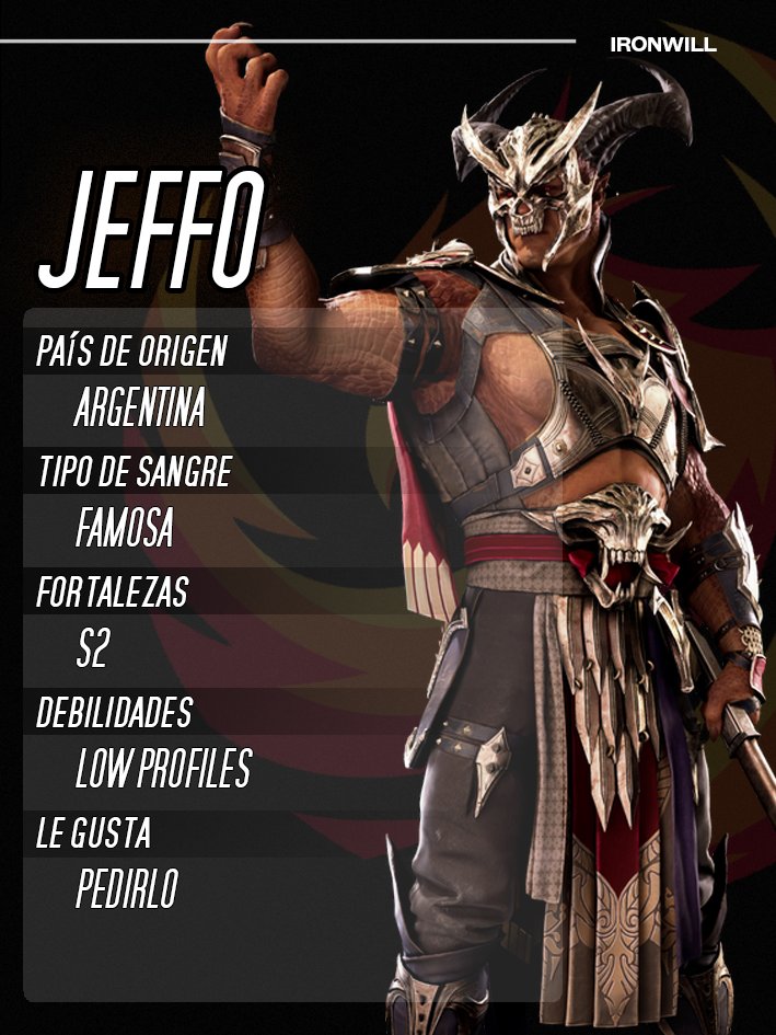 EL MEJOR SHAO DE SUDAMERICA YA TIENE COLORES PUEDE SER??? 🧡🖤🧡

Bienvenido <a href="/JeffoConDobleF/">Jeffo</a> que se viste de naranja y negro para hacerle frente a cualquiera que no pase por abajo de sus botones 🔥🔥🔥