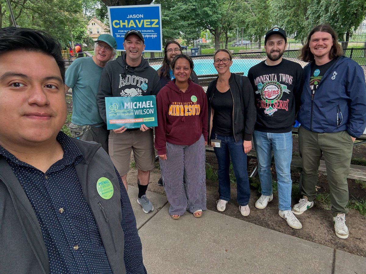 Jason Chavez (@jchavezmpls) on Twitter photo We had a door-knock with <a href="/MichaelforParks/">Michael Wilson</a> at Corcoran Park today! The conversations on the doors were great. We had a door-knock with <a href="/MichaelforParks/">Michael Wilson</a> at Corcoran Park today! The conversations on the doors were great.