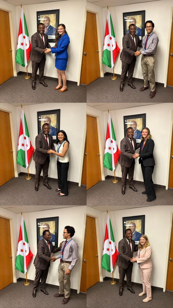 BurundiOnu's tweet image. S.E @ManiratangaZph1 received youth delegates from the Clare Boothe Luce Center for Conservative Women, a Virginia-based organization that has been working since 1993 to train and promote women leaders inspired by conservative values.
Our discussions focused on the human and…