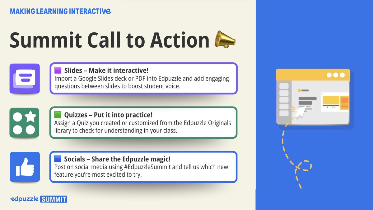 mr_isaacs_math's tweet image. The #EdpuzzleSummit may be wrapping up tomorrow π₯Ί but I'm still buzzing from Tuesday's session w/@buddyxo! β
out our @CanvaEdu deck on @edpuzzle #Quizzes + #Slides & join us for this π€© event π #edtech
πΌοΈ Slides: bit.ly/summit25slides
βοΈ Sign Up: bit.ly/4kCUgbC