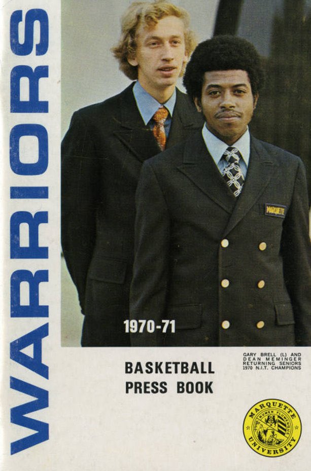 MUOverload's tweet image. 1970-71 @MarquetteMBB media guide #mubb