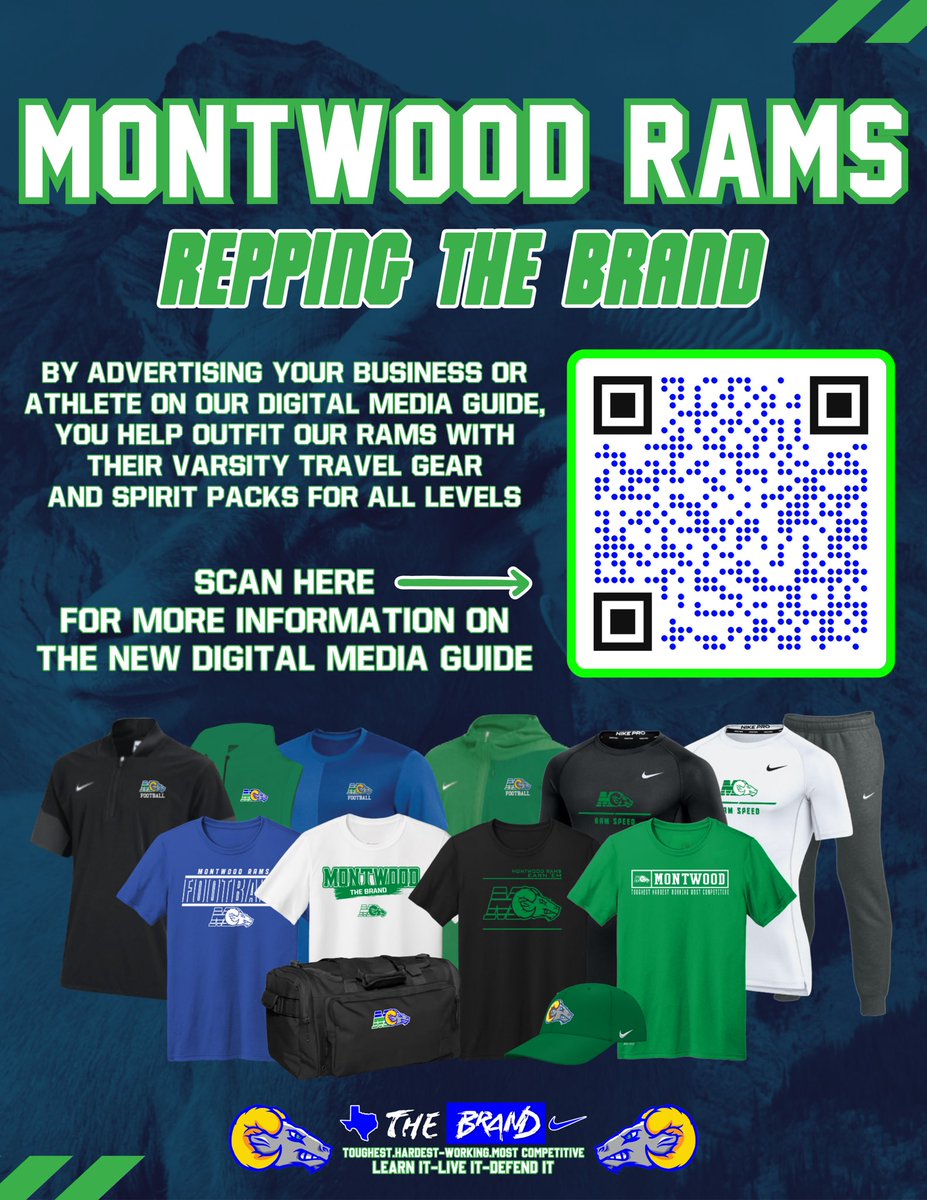 Montwood Football (@montwoodfb) on Twitter photo The FIRST digital football media guide in the city — powered by <a href="/StoryTheSeason/">Story of the Season</a>!
Weekly multi-media magazine will showcase our players, highlights, and more — and you can be part of it!
🔥 Support our Rams by purchasing an ad today!
👕All proceeds help outfit players‼️ The FIRST digital football media guide in the city — powered by <a href="/StoryTheSeason/">Story of the Season</a>!
Weekly multi-media magazine will showcase our players, highlights, and more — and you can be part of it!
🔥 Support our Rams by purchasing an ad today!
👕All proceeds help outfit players‼️