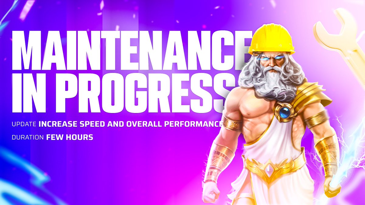 rollifycom's tweet image. Upgrades in Progress 🏗️
Rollify will be paused for a few hours to push performance updates
We’ll be back faster, smoother and better than ever ⚡️
