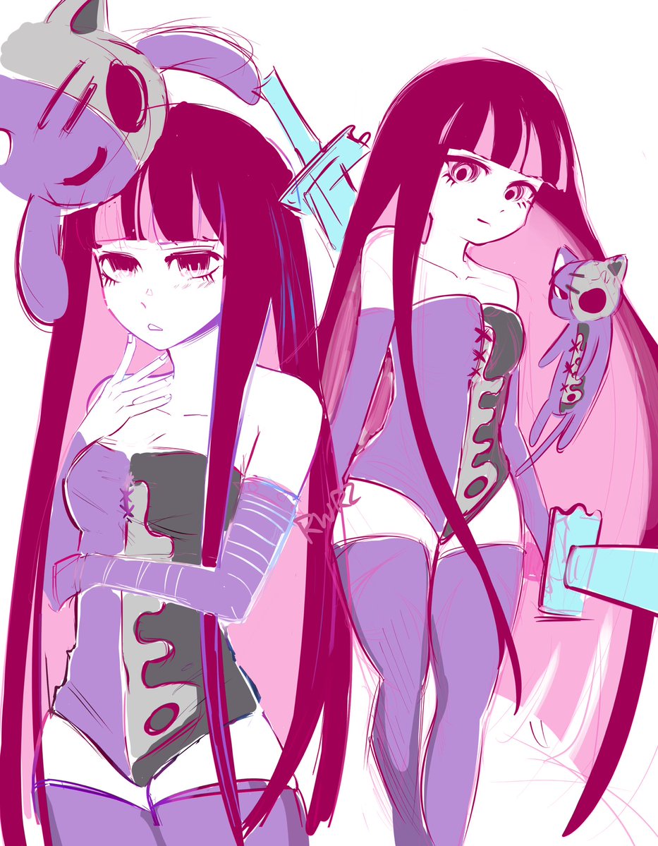 rwrzzzz's tweet image. Stocking x Honekoneko WIP (forever) #pantyandstocking