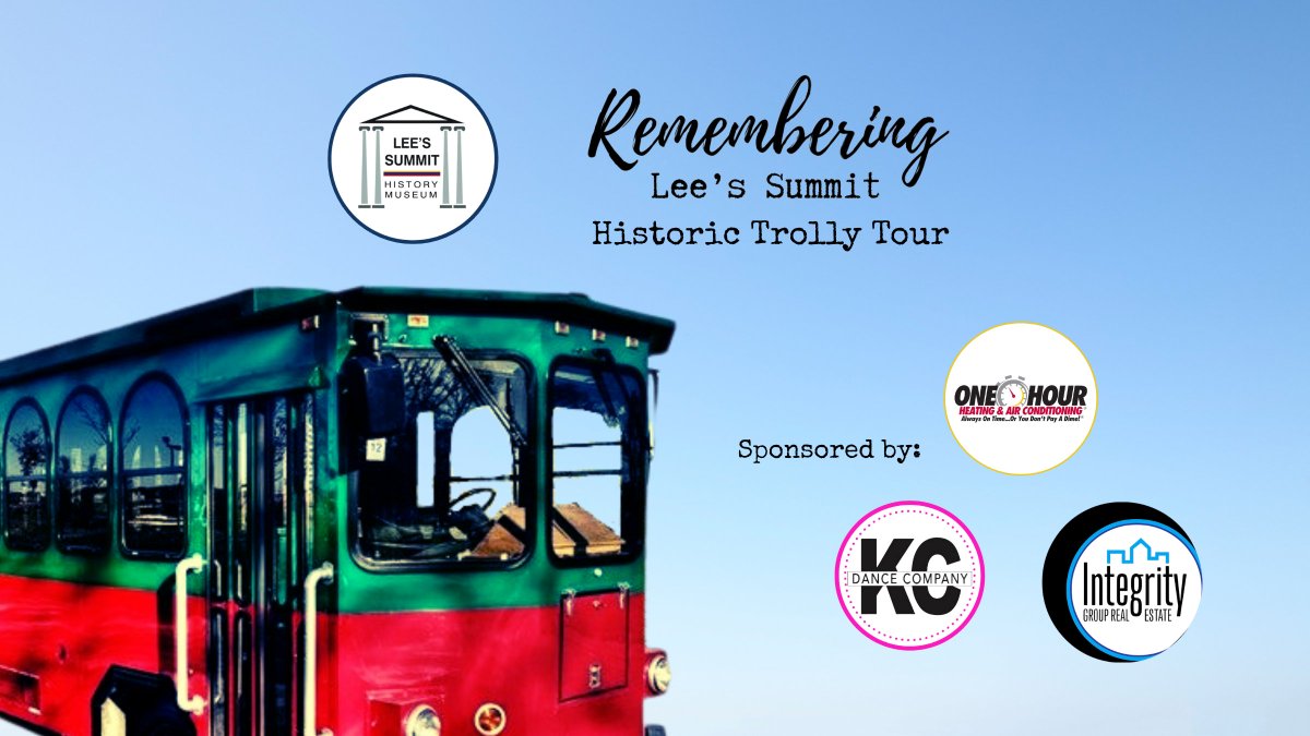 LS_History's tweet image. Don't miss your chance to explore our town's past and support the Lee's Summit Museum at the same time! We have 2 tickets left for Thursday night's Remembering Lee's Summit Historic Trolley Tour: 
leessummitmuseum.com/remembering-le…