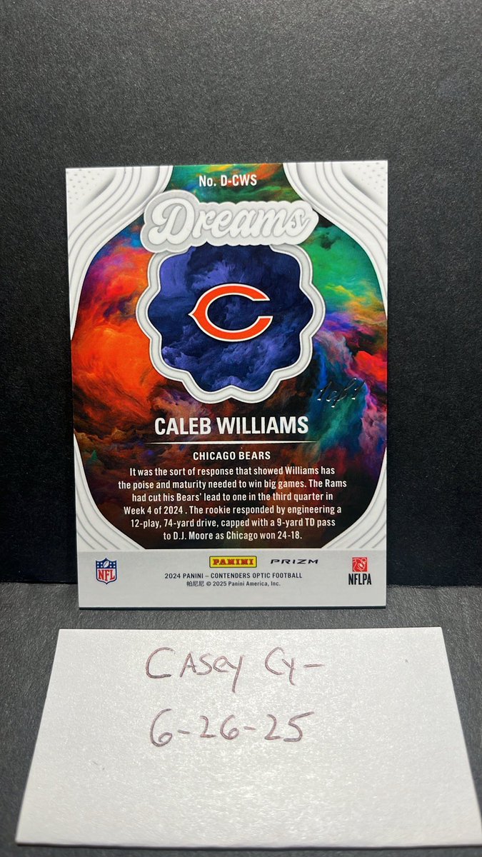 caseycy's tweet photo. @RyansCardssLLC Definitely gradeable. $3K https://t.co/aci7dWWD9B