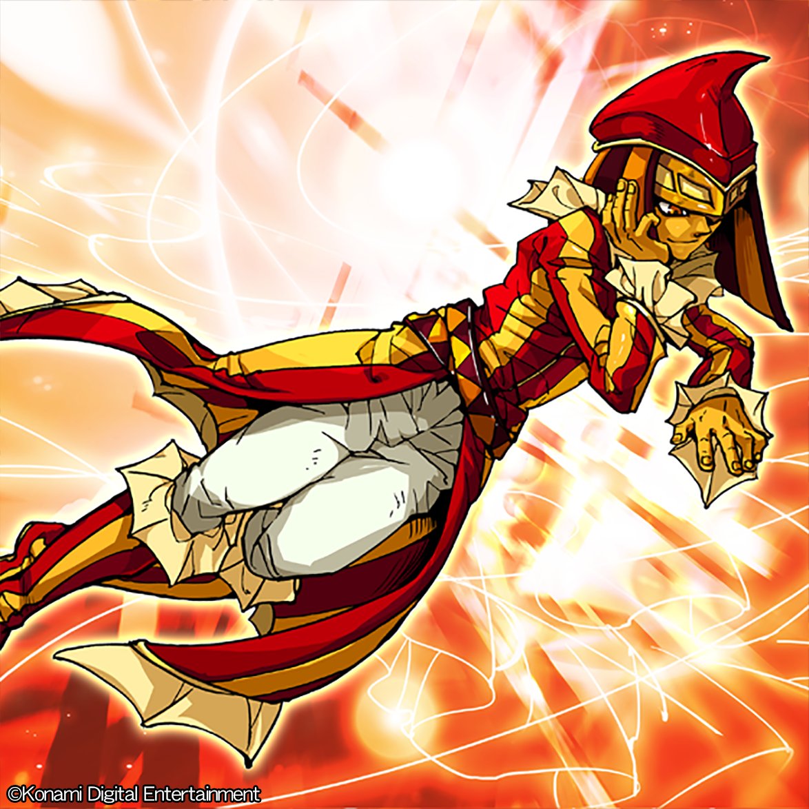 Oren573's tweet image. ◤キャラクター紹介『ロキ(オリジナル版)』◢

悪戯好きの神。嘘をついて人を欺き、そそのかし、陥れる。用心していてもその口の巧みさやトリックはなかなか見破れない。

クラス：★★★★
属性：土
種族：戦士

原案：オレカバトル
声：会一太郎

👇詳細はここをチェックだ！…