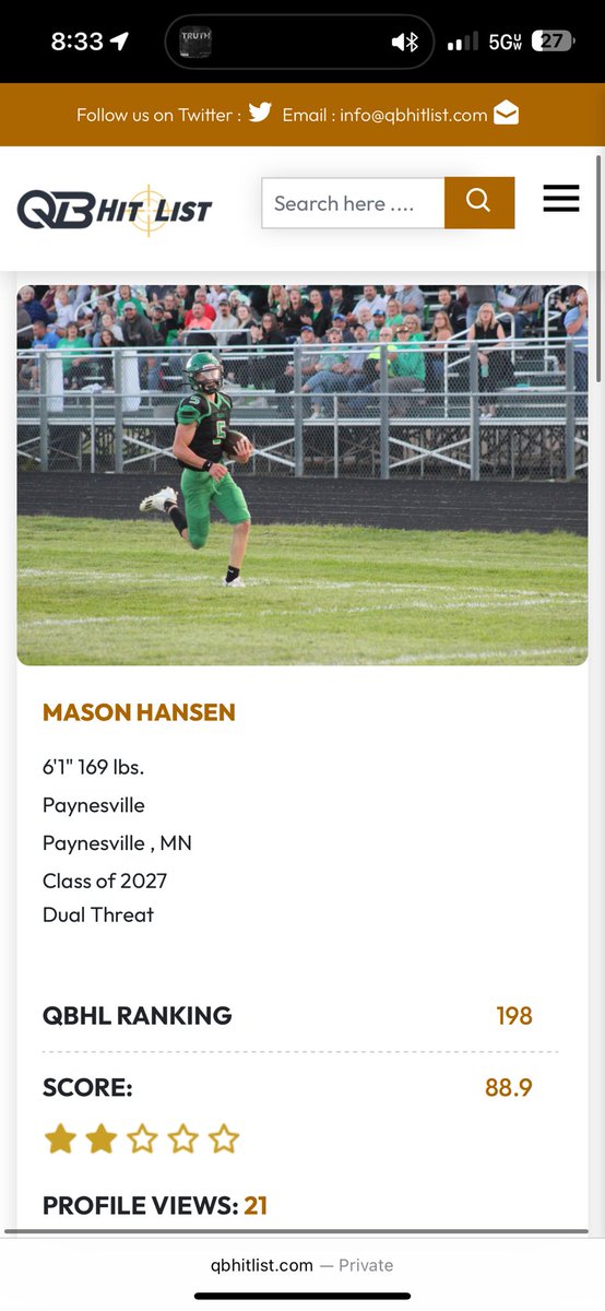 Mason hansen tweet media