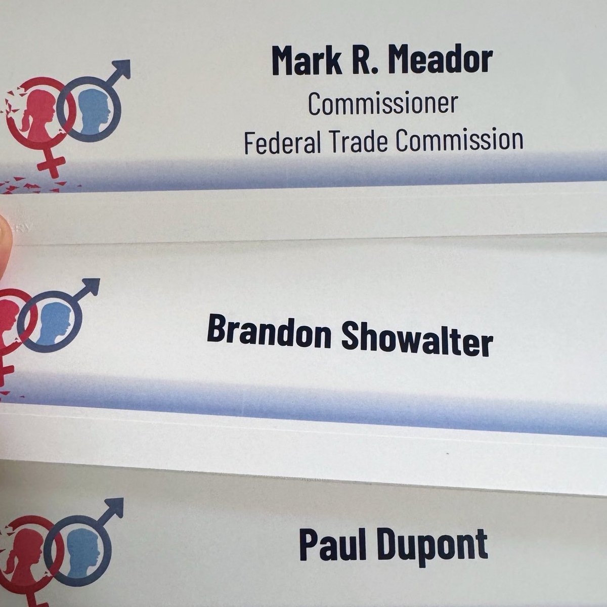 JohnJayInst's tweet image. Strong showing from JJI alumni at last week’s FTC event, The Dangers of “Gender-Affirming Care” for Minors. Commissioner @MeadorFTC moderated a panel featuring @ChristianPost’s @BrandonMShow and @approject’s Paul DuPont — all JJI alumni. Keep up the fight, gentlemen! #jjifellows