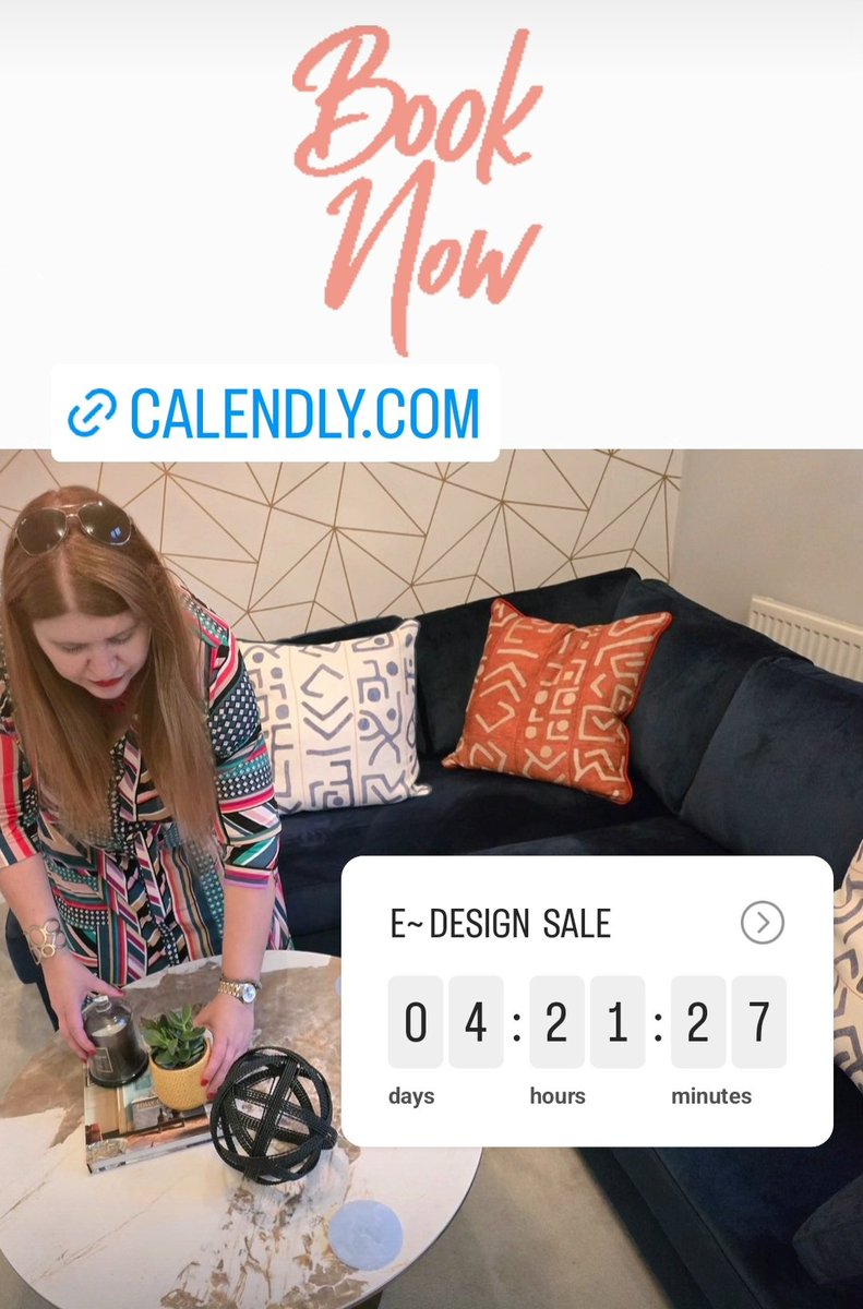 SALE Only. FEW  places left. Our LOWEST ever price for our ROOM - E DESIGN .  Nation wide. BOOK NOW. calendly.com/devilliersinte…