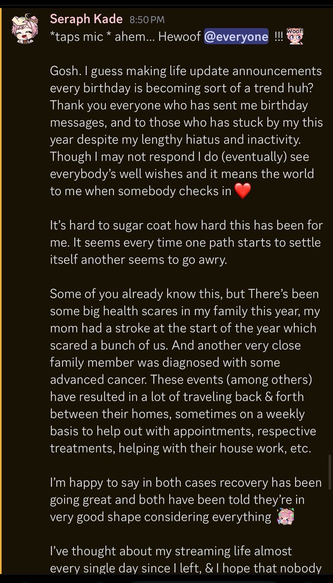 Seraph Kade 🐺⛓️ //Vtuber// 💎 tweet media