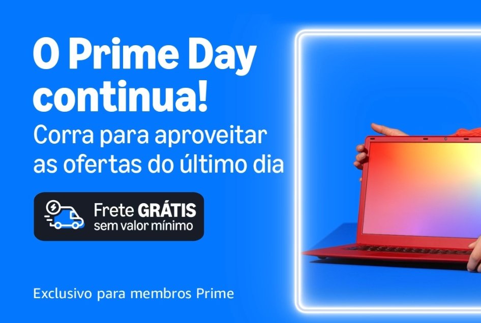 visaodeprodutos's tweet image. 🚨 PRIME DAY AMAZON 🚨

Últimas horas para aproveitar ofertas e cupons exclusivos na Amazon.

🛒 Confira as ofertas: amzn.to/4eSg9Tn 

✅ Assine 30 dias grátis de Amazon Prime e tenha frete grátis em suas compras: amzn.to/459g8a4 

#PrimeDay