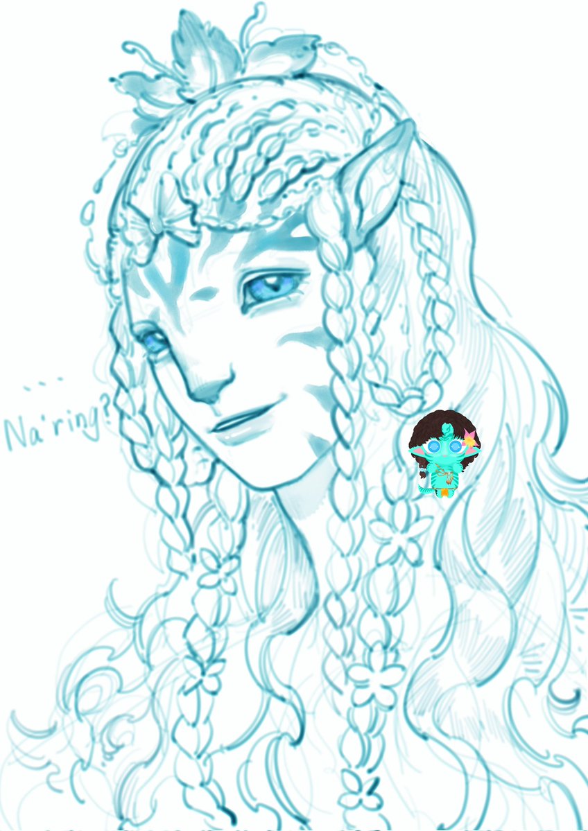 lcqfwj125's tweet image. 🌊Commission for Mint🌿
Nana is so cute that she looks like her brother☺️
#avatartwt #Avatar #AvatarTheWayOfWater #avataroc