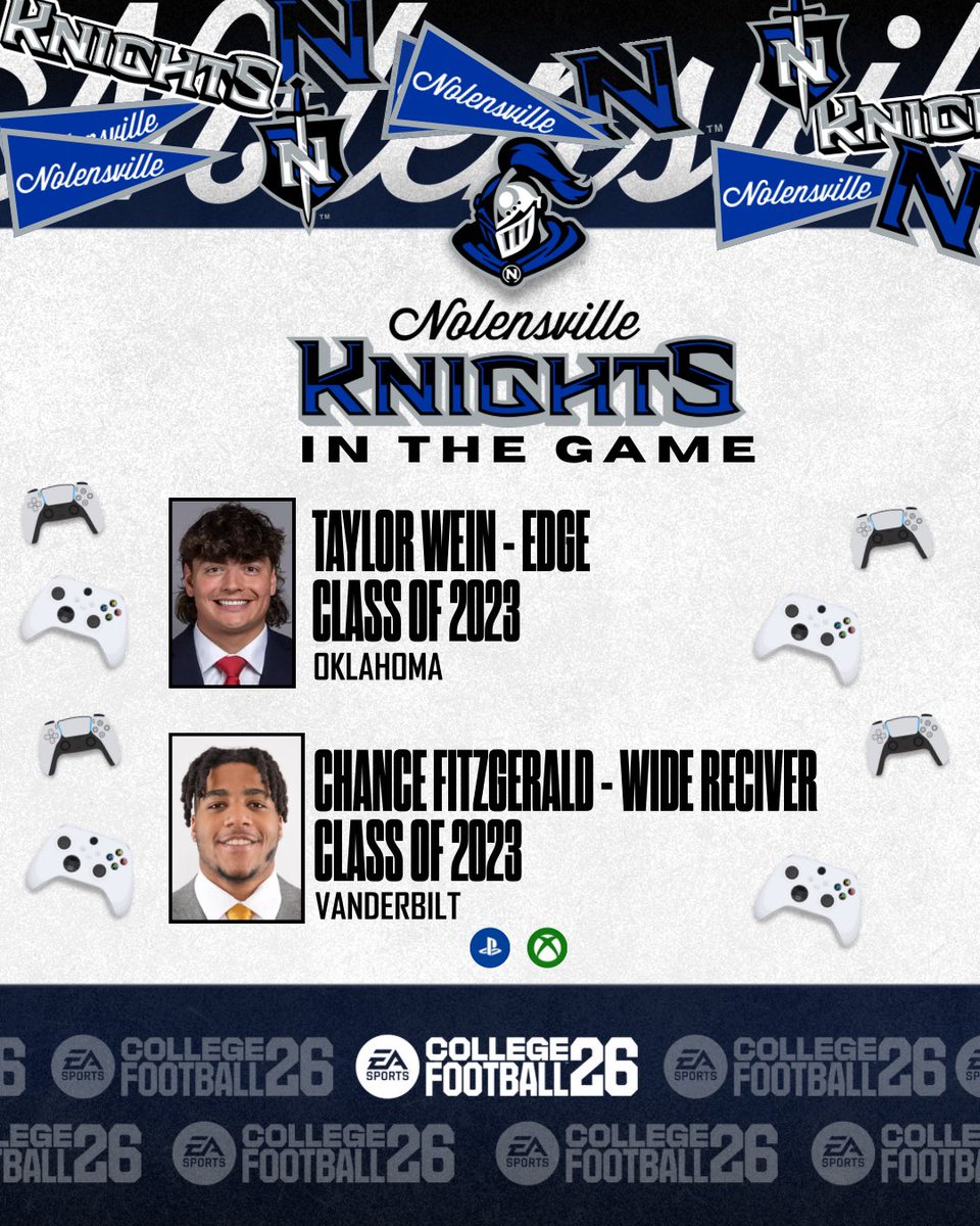 wcsNHSFootball's tweet image. We are in the game! 🎮

#uKnighted