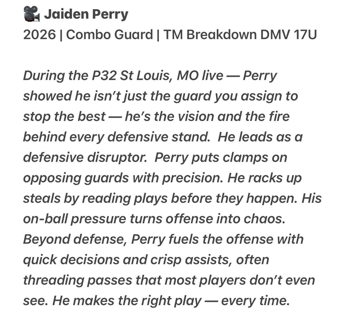 ๐๐๐๐๐๐ ๐๐๐๐๐ (@jaidenperr60304) on Twitter photo Appreciate the kind words ๐ฏ๐ช๐ฝ
Always grindingโผ๏ธ
<a href="/p32league/">P32 League</a> <a href="/BreakdownDmv/">Team Breakdown (DMV)</a> Appreciate the kind words ๐ฏ๐ช๐ฝ
Always grindingโผ๏ธ
<a href="/p32league/">P32 League</a> <a href="/BreakdownDmv/">Team Breakdown (DMV)</a>