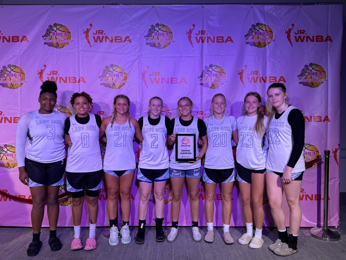 Aaliyah Cheek (@aaliyahcheek1) on Twitter photo <a href="/LadyAcesAau/">Lady Aces/Rise Up AAU</a> Bronze Champions!
💪🏽🏅🏀 #KeepPushingTeam #UpNext
#NationalChampionship <a href="/LadyAcesAau/">Lady Aces/Rise Up AAU</a> Bronze Champions!
💪🏽🏅🏀 #KeepPushingTeam #UpNext
#NationalChampionship