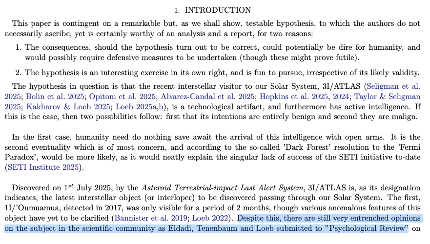 AstroThayne's tweet image. Yes, like the "entrenched opinion" that extraordinary claims require extraordinary evidence.