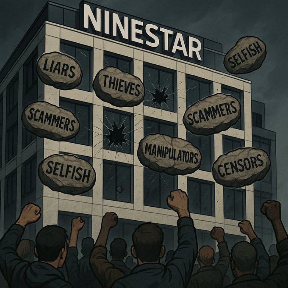 Like Siripun Wongsawan, through his company NineStar, he destroyed his main artists. He holds the butterfly prisoner out of pure pride. And he boosts the careers of untalented people.

NINESTAR SINKING FAST 
#StandAgainstNinestar
