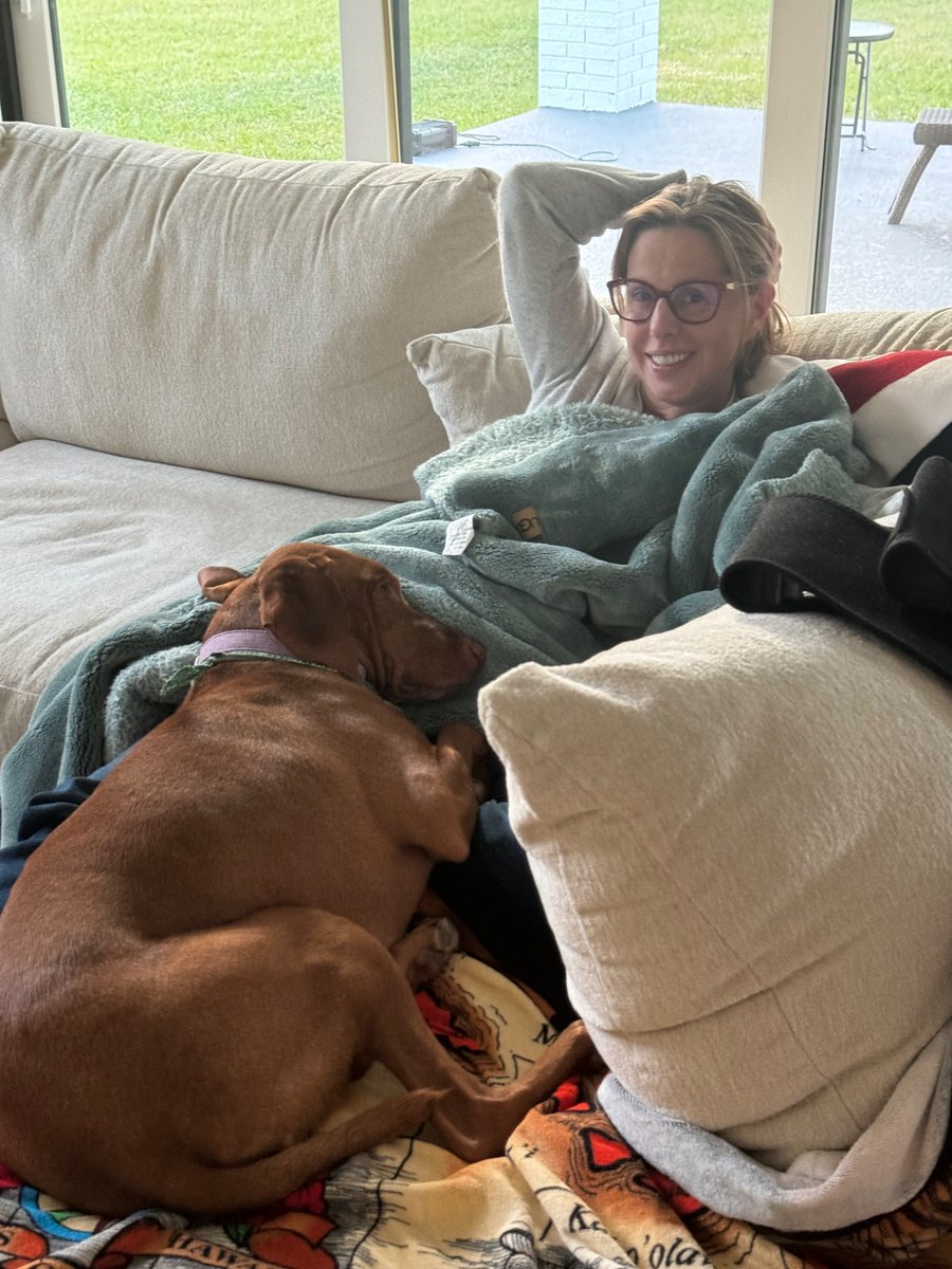 Just chillin with my dog.