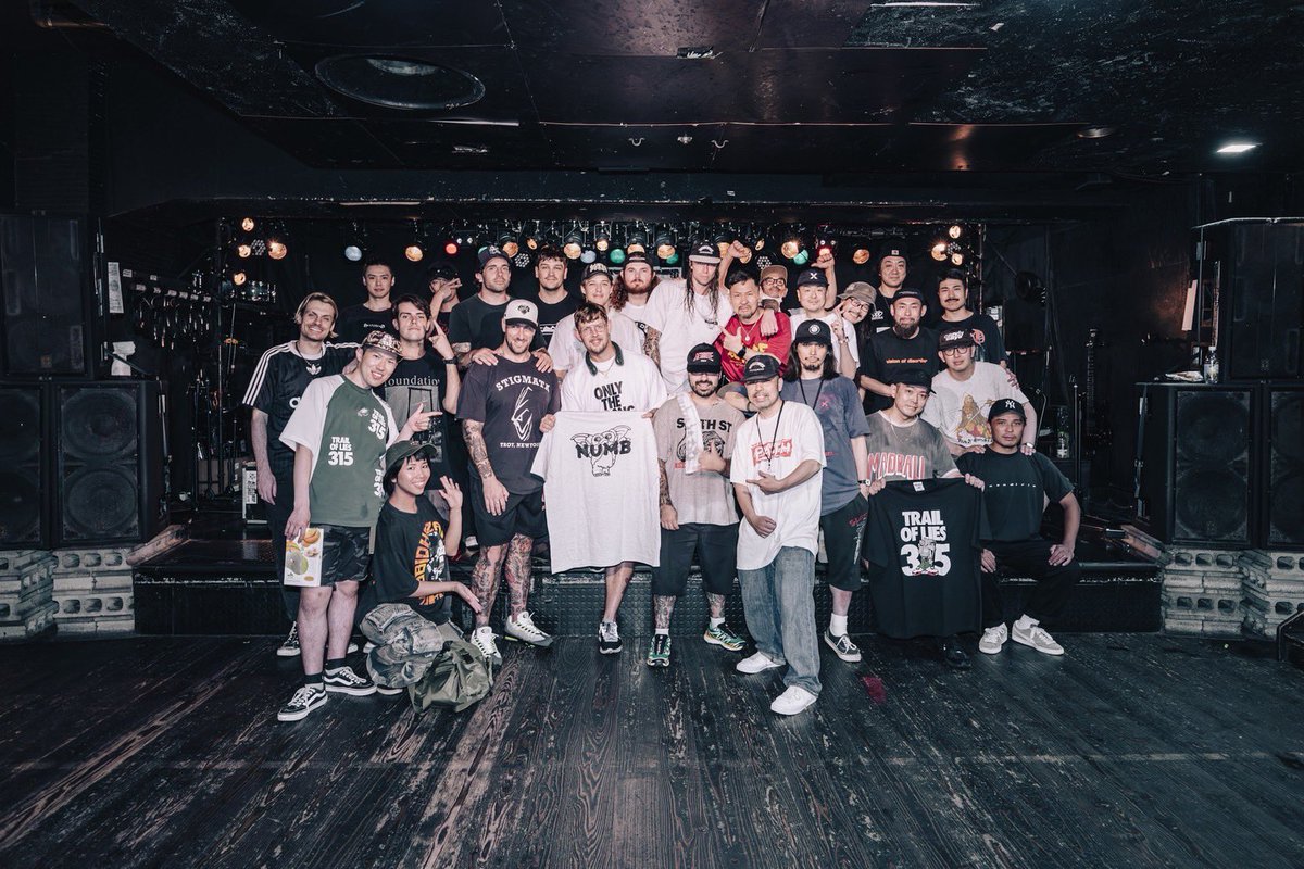 RETRIBUTION NETWORK (@retribution178) on Twitter photo CANDY / TRAIL OF LIES Japan tour 2025最終日Day.5 at ACB📸
<a href="/Candygonnadie/">Candy</a> <a href="/TrailOfLies/">Trail Of Lies</a> <a href="/loyaltothegrave/">Loyal To The Grave</a> <a href="/NUMB_thc/">NUMB_thc</a> #superstructure <a href="/NinePercentHC/">Nine Percent</a> CANDY / TRAIL OF LIES Japan tour 2025最終日Day.5 at ACB📸
<a href="/Candygonnadie/">Candy</a> <a href="/TrailOfLies/">Trail Of Lies</a> <a href="/loyaltothegrave/">Loyal To The Grave</a> <a href="/NUMB_thc/">NUMB_thc</a> #superstructure <a href="/NinePercentHC/">Nine Percent</a>