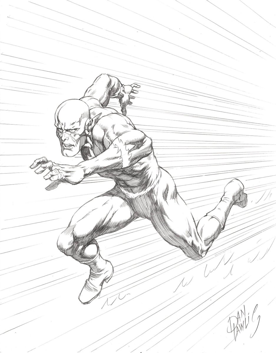 DanLawlis's tweet image. On today’s Graybeards Studio YouTube show we drew characters relating to the legendary DC comic artist Ethan Van Sciver!!
Ethan himself was on the show drawing alongside us! I picked one of the characters he’s most famous for, and that's The Flash!
I'm happy to report that my…
