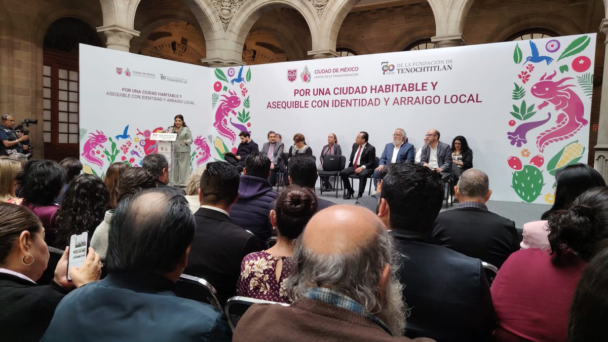 RomaVerde (@huertoromaverde) on Twitter photo Presentes en el inicio del Plan por una Ciudad Habitable y Asequible con Identidad y Arraigo Local q presentó <a href="/ClaraBrugadaM/">Clara Brugada Molina</a> Celebramos está iniciativa.
<a href="/SEDEMA_CDMX/">Secretaría del Medio Ambiente</a> Presentes en el inicio del Plan por una Ciudad Habitable y Asequible con Identidad y Arraigo Local q presentó <a href="/ClaraBrugadaM/">Clara Brugada Molina</a> Celebramos está iniciativa.
<a href="/SEDEMA_CDMX/">Secretaría del Medio Ambiente</a>