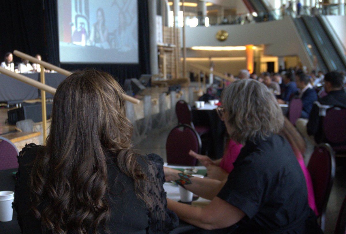 MandyGullMasty's tweet image. Here with you today and everyday as we chart this path together. Honoured to meet FNs leaders from across the country for the first day of the First Nations Major Projects Summit. Tomorrow, we will come together again to discuss our shared priorities & the future of our nations.