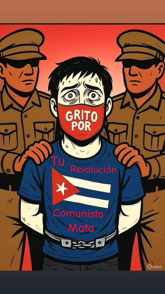 Cleopat23611172's tweet image. Escucha! Un grito viene del corazón de Cuba: “Tu Revolución Mata y por Eso... Gritamos por Cuba.”
Este no es un simple mensaje: es un clamor que atraviesa fronteras, una antorcha encendida por la dignidad. La revolución, que prometió justicia, ha sembrado represión. Sesenta años…