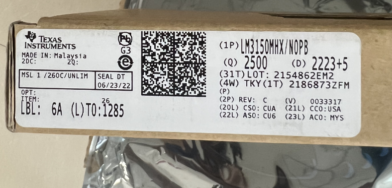 liushaofang's tweet photo. #TI stock has arrived, our advantage product line 话题标签#TI 
We can support electronic components for cost saving
TI TPS562200DDCR
TI SN74LVC8T245PWR
TI CDCLVC1104PWR
TI SN74LVC1G06DCKR
TI SN74LVC1G38DCKR
TI LM3150MHX/NOPB
TI SN74LVC1G07DCKR
TI TPS51206DSQR https://t.co/elgPeWmigX