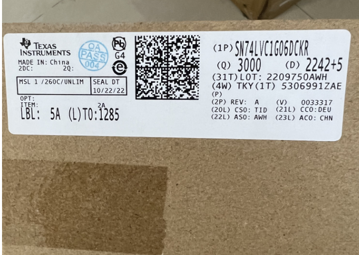 liushaofang's tweet photo. #TI stock has arrived, our advantage product line 话题标签#TI 
We can support electronic components for cost saving
TI TPS562200DDCR
TI SN74LVC8T245PWR
TI CDCLVC1104PWR
TI SN74LVC1G06DCKR
TI SN74LVC1G38DCKR
TI LM3150MHX/NOPB
TI SN74LVC1G07DCKR
TI TPS51206DSQR https://t.co/elgPeWmigX