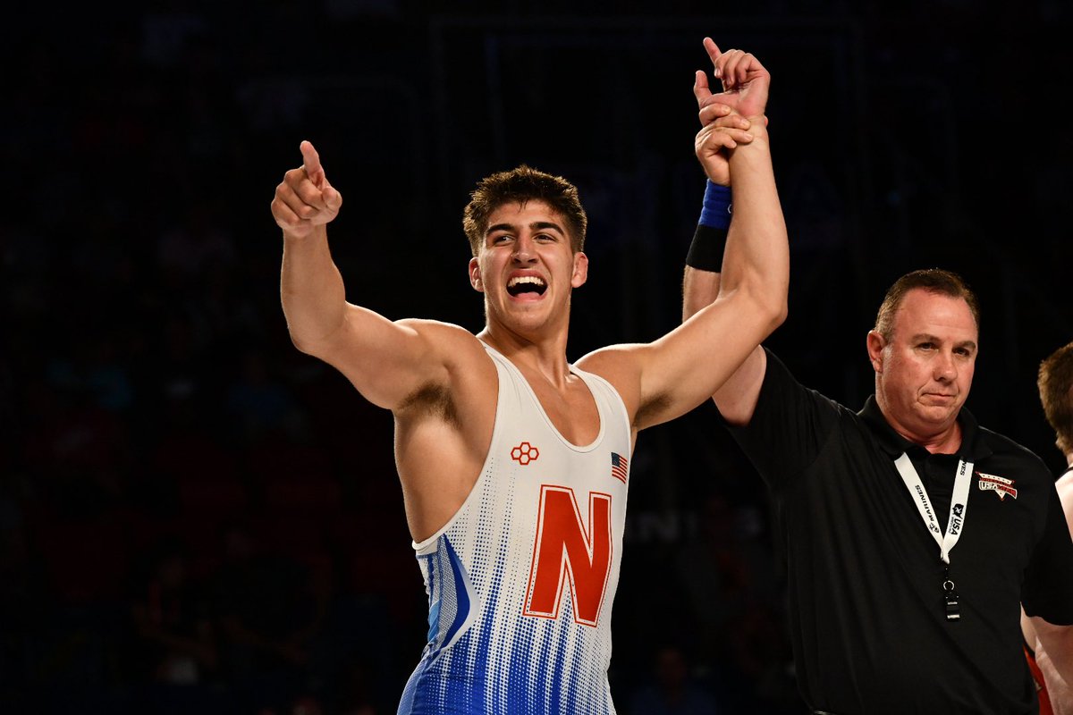 NEBwrestle's tweet image. Cade Ziola had six technical falls and a pin to win a 128 man bracket and become Nebraska’s first Junior National Freestyle Champion since 2011 (Thomas Gilman) and only the 4th to ever accomplish it from NE! SPECIAL 🔥🔥🔥
📸 @mogui131