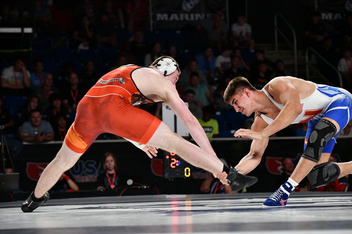 NEBwrestle's tweet image. Cade Ziola had six technical falls and a pin to win a 128 man bracket and become Nebraska’s first Junior National Freestyle Champion since 2011 (Thomas Gilman) and only the 4th to ever accomplish it from NE! SPECIAL 🔥🔥🔥
📸 @mogui131
