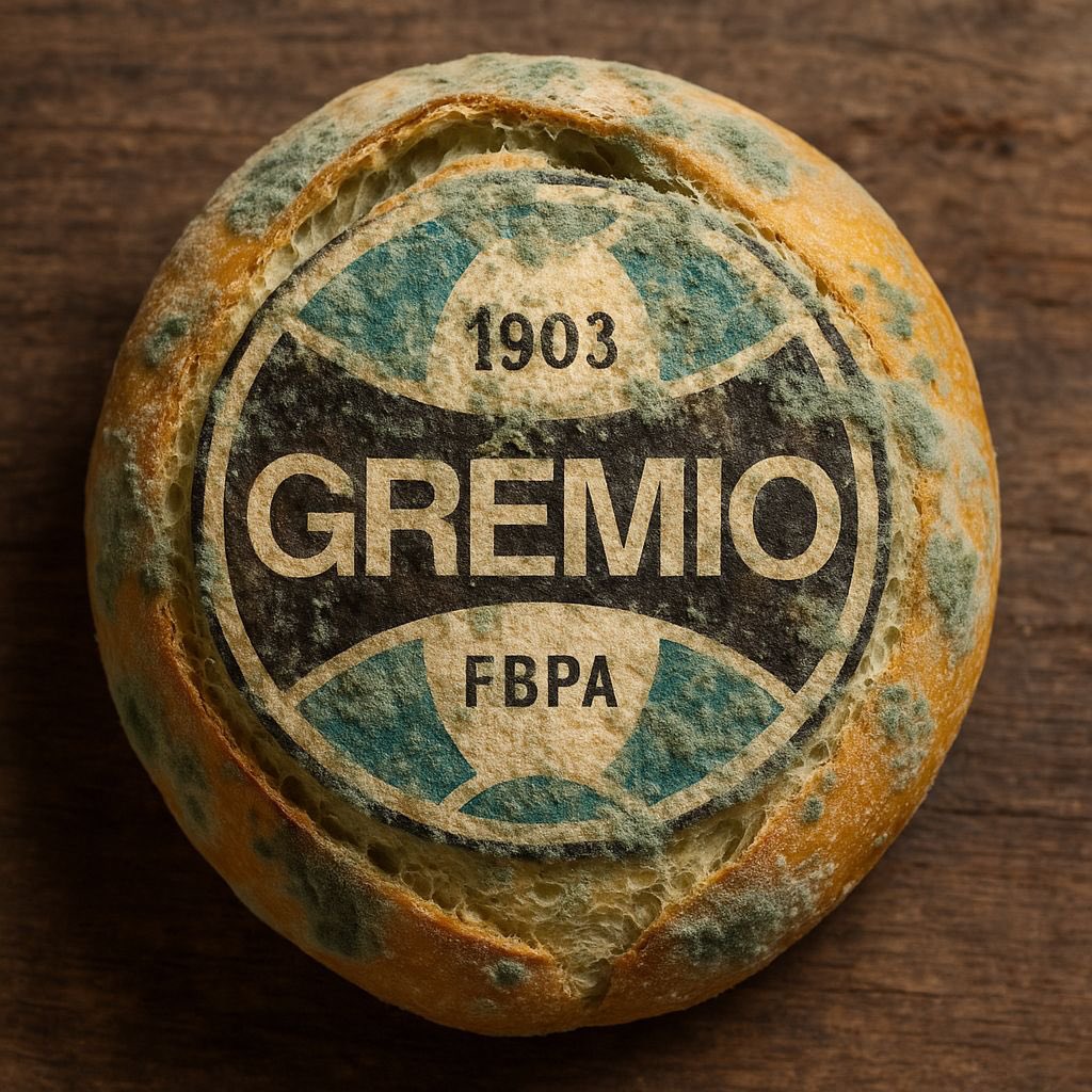 Mofou o pão!  Lamentavelmente