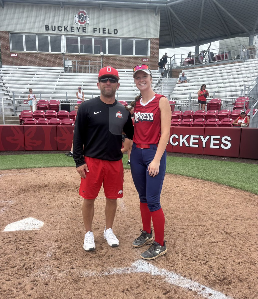 Ava Gilbert (@ava_gilbert5) on Twitter photo I had a fun time at The Ohio State softball camp. Thank you <a href="/OhioStateSB/">Ohio State Softball</a> <a href="/Coach2K_OSU/">Kirin Kumar</a> <a href="/Coach_mcGuem/">Matthew Guemmer</a> <a href="/morganfrye25/">Morgan Frye</a> <a href="/EmmaTolleyy/">Emma Tolley</a> <a href="/samibewick2023/">Sami Bewick</a> <a href="/Hadpar2023/">Hadley Parisien</a> <a href="/KikiEstrada1/">Kiana (Kiki) Estrada</a> and all other coaches and players who helped! Thank you <a href="/CoachCourtOSU/">Courtney Vierstra</a> for helping me with my rise ball spin! I had a fun time at The Ohio State softball camp. Thank you <a href="/OhioStateSB/">Ohio State Softball</a> <a href="/Coach2K_OSU/">Kirin Kumar</a> <a href="/Coach_mcGuem/">Matthew Guemmer</a> <a href="/morganfrye25/">Morgan Frye</a> <a href="/EmmaTolleyy/">Emma Tolley</a> <a href="/samibewick2023/">Sami Bewick</a> <a href="/Hadpar2023/">Hadley Parisien</a> <a href="/KikiEstrada1/">Kiana (Kiki) Estrada</a> and all other coaches and players who helped! Thank you <a href="/CoachCourtOSU/">Courtney Vierstra</a> for helping me with my rise ball spin!