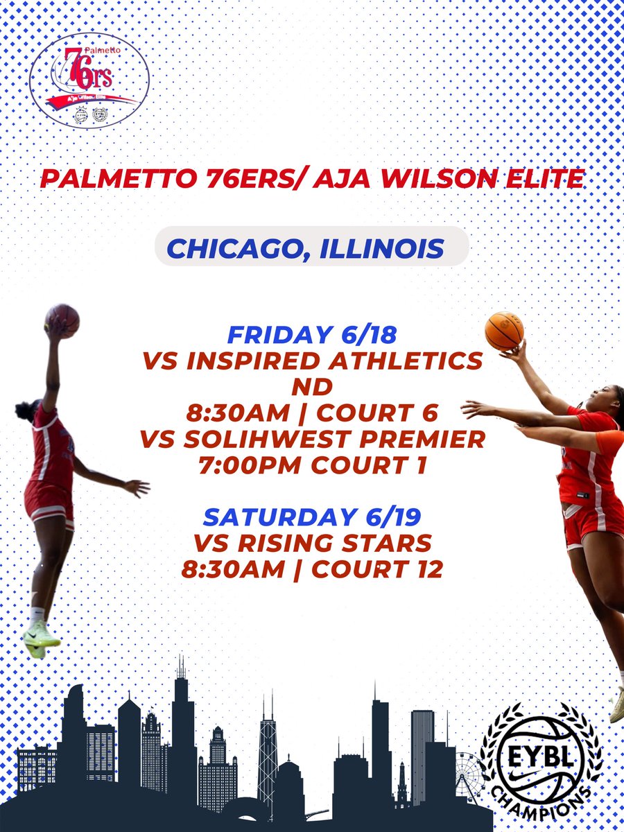 🚨🚨Coaches, don't miss your chance to see me play in my final tournament in Chicago! 
 <a href="/palmetto76erawe/">Palmetto 76ers/Aja Wilson Elite</a> <a href="/DJT11030/">Dominque Thompson, CAA, MS</a> <a href="/CoachB444/">Shaniqua Bennett</a> <a href="/JeromeFleetwood/">jerome dickerson</a> <a href="/GBBfalcons24/">Lady Falcons of Darlington HS</a>