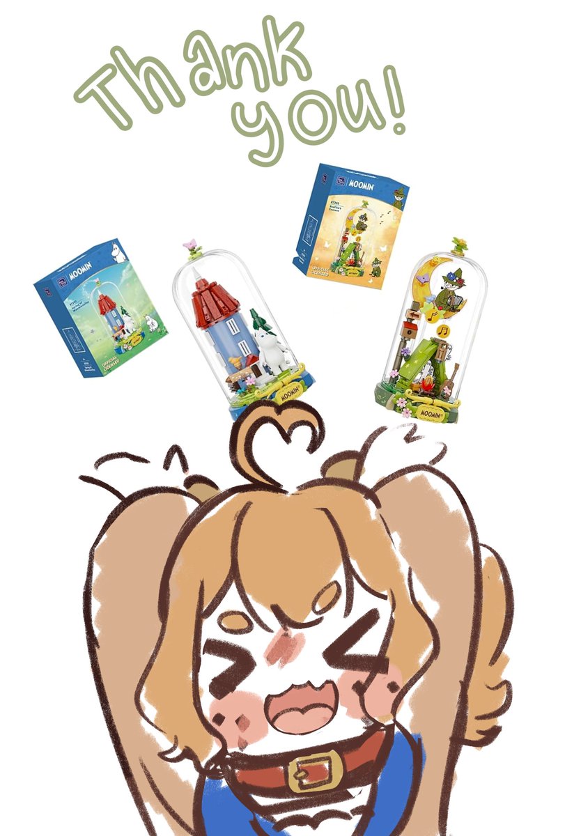 THANK YOU ROBO! I'm so excited ! I cant wait to  build them on stream together!  Gao Gao!