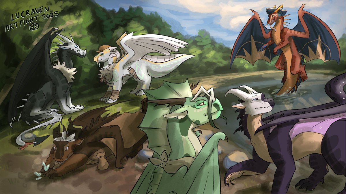 lucravenn's tweet image. #Artfight attack on @HyogaAkatsuki!!!!! Aaaand ofc spreading the Dr.Stone WOF propaganda hehe

I LOVE THEIR DESIGNS SO MUCHHHHHHHH!!!!
#DrSTONE