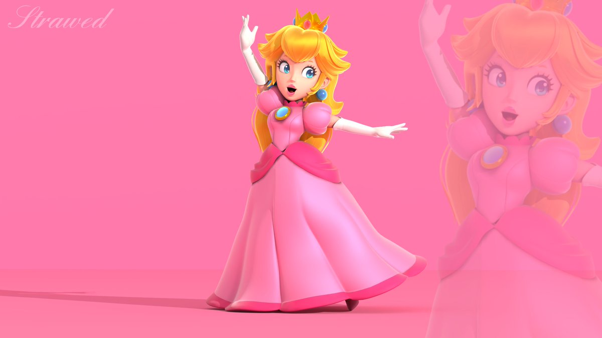 strawed__'s tweet image. The Showtime Peach Model is soooo cute!
#princesspeach #princesspeachshowtime #peach #princess #mario #supermario #nintendo #blender