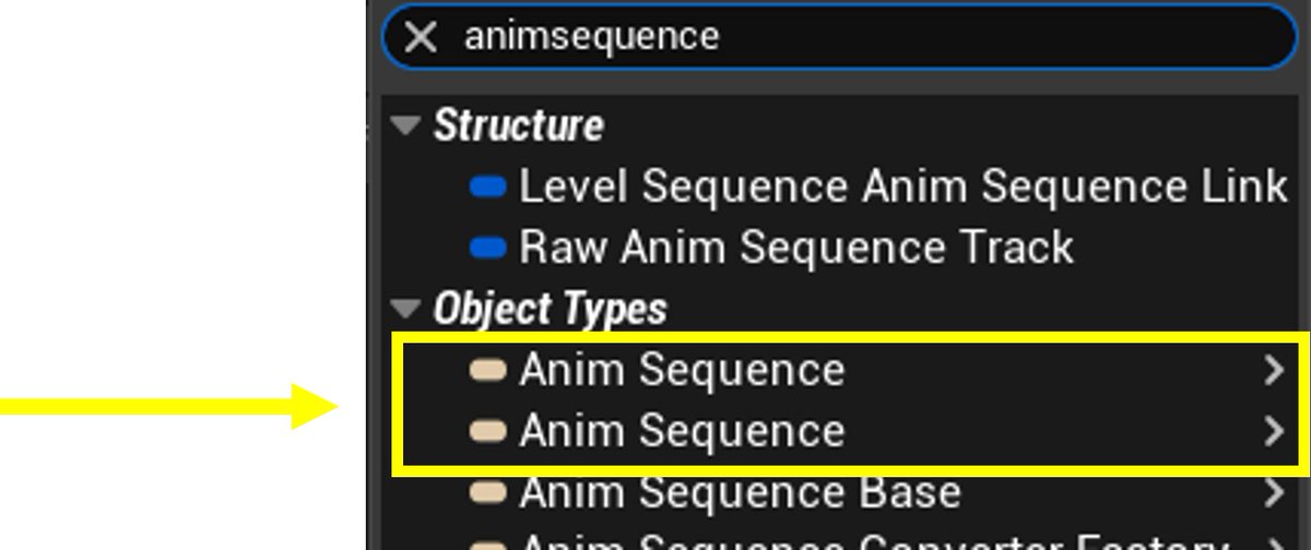 "This is not the Anim Sequence you are looking for." - Unreal

When creating an Anim Sequence property in a Blueprint, be sure to select the correct one. While testing my plugin update, I spent far too long trying to figure out why an Anim Sequence wasn't an Anim Sequence. 🤦‍♂️