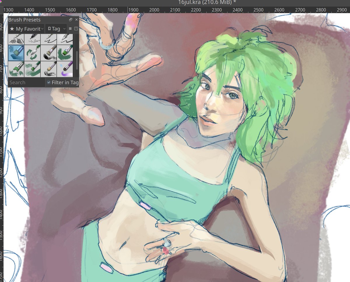 vassssge's tweet image. Today was a messy brain day, so you get a messy study