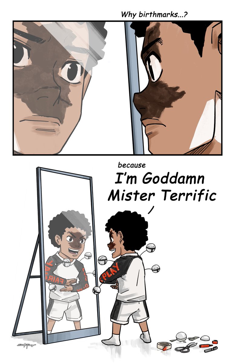 FungKinChew's tweet image. "I’m Goddamn Mister Terrific" #MisterTerrific #Supermanmovie